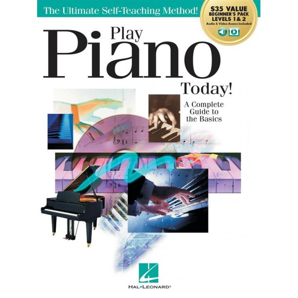 Play Piano Today! All-in-One Beginner's Pack : Includes Book 1, Book 2, Audio & Video