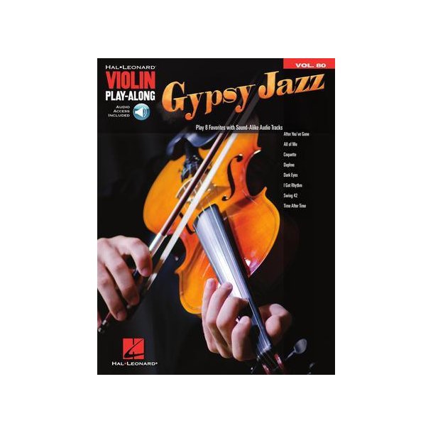Gypsy Jazz : Violin Play-Along Volume 80