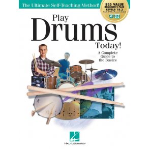 Play Drums Today! All-in-One Beginner's Pack : Includes Book 1, Book 2, Audio & Video