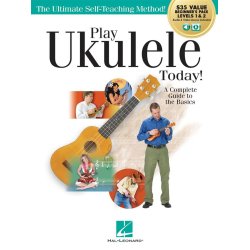 Play Ukulele Today! All-in-One Beginner's Pack : Includes Book 1, Book 2, Audio & Video