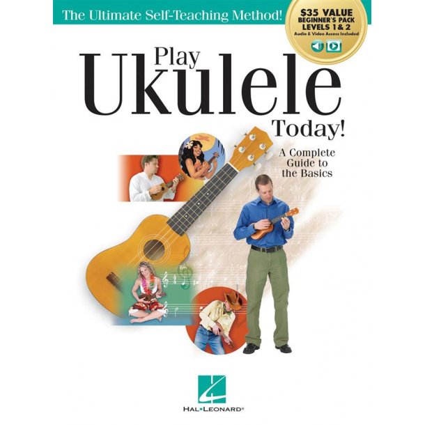 Play Ukulele Today! All-in-One Beginner's Pack : Includes Book 1, Book 2, Audio & Video