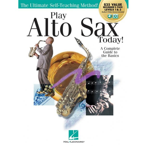 Play Alto Sax Today! : Beginner's Pack: Method Books 1 & 2 Plus Online Audio & Video