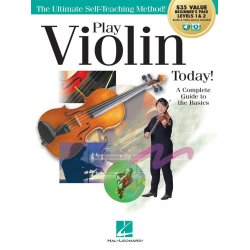 Play Violin Today! Beginner's Pack : Method Books for Levels 1 & 2 Plus Online Audio & Video Access