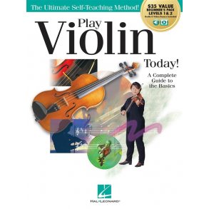 Play Violin Today! Beginner's Pack : Method Books for Levels 1 & 2 Plus Online Audio & Video Access