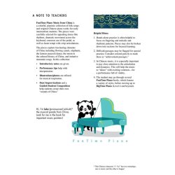 FunTime&reg; Piano Music from China : Level 3A-3B