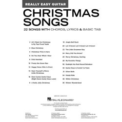 Christmas Songs - Really Easy Guitar Series : 22 Songs with Chords, Lyrics & Basic Tab