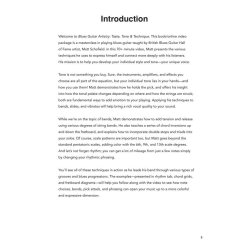 Blues Guitar Artistry: Taste, Tone & Technique : Includes Video Instruction & Full-Band Performances