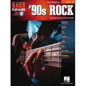 '90s Rock : Bass Play-Along Volume 4