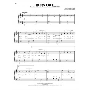 Simple Movie Songs : The Easiest Easy Piano Songs