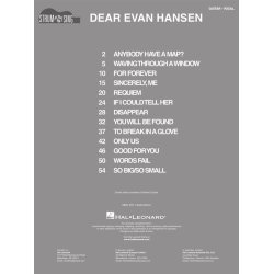 Dear Evan Hansen : Strum & Sing Guitar