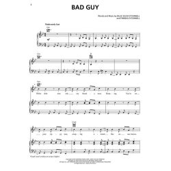 When We All Fall Asleep, Where Do We Go? BIllie Ellish (PVG)