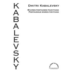 Oeuvres Posthumes pour Piano