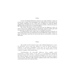 Oeuvres Posthumes pour Piano