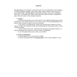 The Beatles Real Book : C Instruments