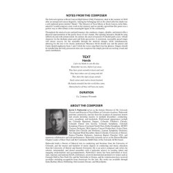 Hands : Andrea Ramsey Choral Series