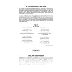 Blithe Spirit : Andrea Ramsey Choral Series