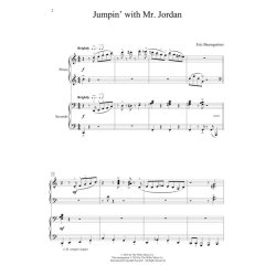 Jumpin' with Mr. Jordan : Mid-Intermediate Level 1 Piano, 4 Hands