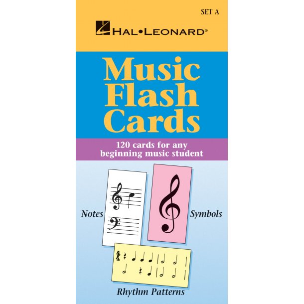 Hal Leonard Music Flash Cards: Set A