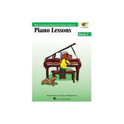 Piano Lessons Book 4 - Book/CD Pack
