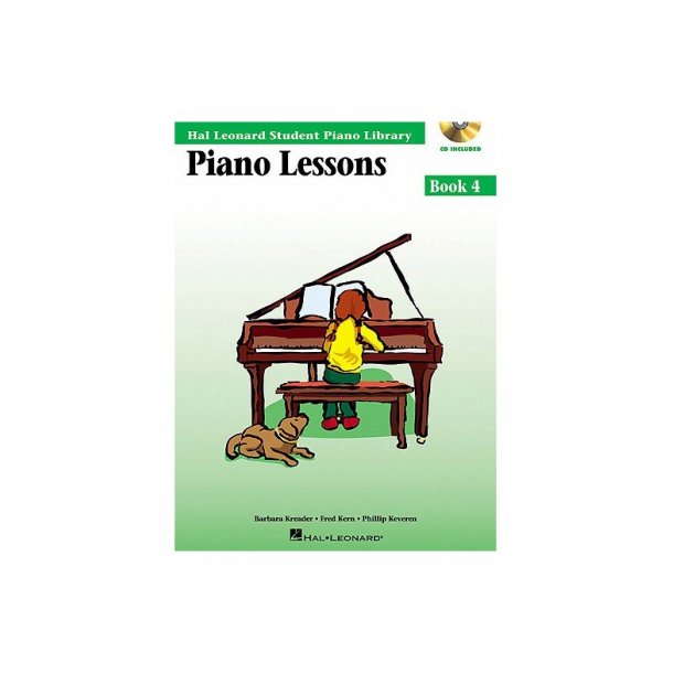 Piano Lessons Book 4 - Book/CD Pack