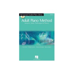 HAL LEONARD STUDENT PIANO LIBRARY ADULT PF METHOD BK2 BK/CD US EDITION