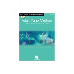 HAL LEONARD STUDENT PIANO LIBRARY ADULT PF METHOD BK2 BK/CD US EDITION