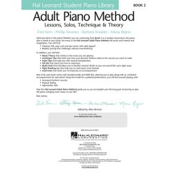 HAL LEONARD STUDENT PIANO LIBRARY ADULT PF METHOD BK2 BK/CD US EDITION