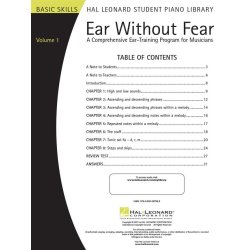 Ear Without Fear - A Comprehensive Ear-Training Program For Musicians
