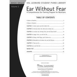 Ear Without Fear - A Comprehensive Ear-Training Program For Musicians Volume Two