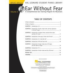 Ear Without Fear: A Comprehensive Ear-Training Program For Musicians - Volume 3