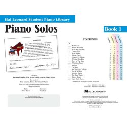 Hal Leonard Student Piano Library: Piano Solos Book 1
