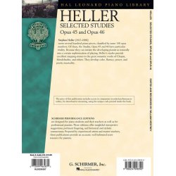Stephen Heller: Selected Studies Op.45 And Op.46