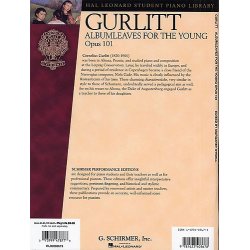 Cornelius Gurlitt: Album Leaves For The Young Op.101