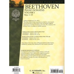 Ludwig Van Beethoven: Piano Sonatas - Volume 1 (Nos. 1-15)