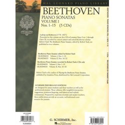 Ludwig Van Beethoven: Piano Sonatas - Volume 1 (5 CDs)