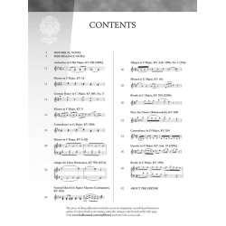 W.A. Mozart: 15 Intermediate Piano Pieces