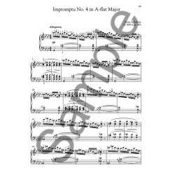 Franz Schubert: Four Impromptus D.899 Op.90 (Book/CD)