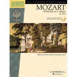 W.A. Mozart: Sonata In C K.545 (Book And CD)