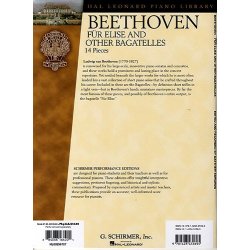 Ludwig Van Beethoven: F&uuml;r Elise And Other Bagatelles
