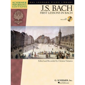 J.S. Bach: First Lessons In Bach (Book/CD)