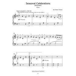 Christos Tsitsaros: Throughout The Year (Piano Duet)