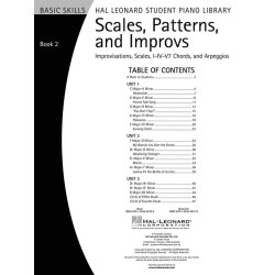 Scales, Patterns &amp; Improvs - Book 2