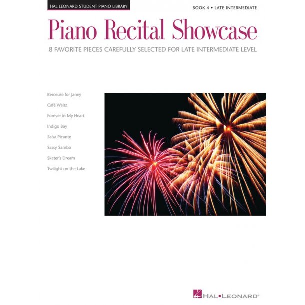 Piano Recital Showcase - Book Four: Late Intermediate Level