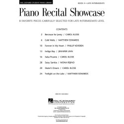 Piano Recital Showcase - Book Four: Late Intermediate Level