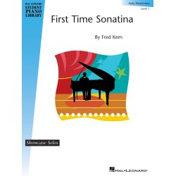 Hlspl Kern Fred First Time Sonatina Level 1 Early Elementary Piano Bk