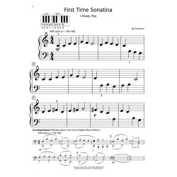 Hlspl Kern Fred First Time Sonatina Level 1 Early Elementary Piano Bk