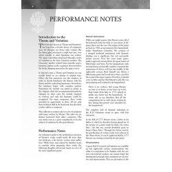 W.A. Mozart: Selected Variations