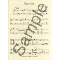 W.A. Mozart: Selected Variations