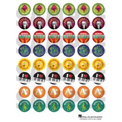 Music Award Stickers