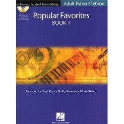 Hal Leonard Student Piano Library Adult Piano Method: Popular Favourites Book 1